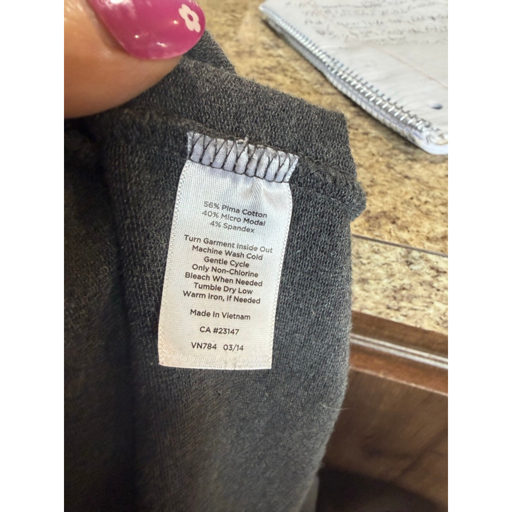 Women's TALBOTS Gray Open Front Cardigan XS - Picture 6 of 10